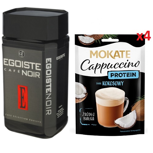 Кофе растворимый и 4 Mokate Cappuccino Кокос